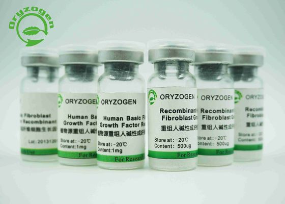 결정된 높은 대 생물 작용 재조합 인간 상피 세포 성장 인자 EGF 성장 계수 98% 순도 SDS-PAGE